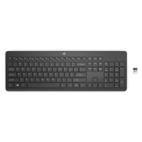 HP Tastatur 230 Wireless Tastatur USB-A Schwarz