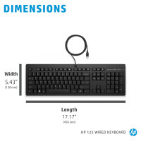 HP 125 USB KEYBOARD UKRAINIAN