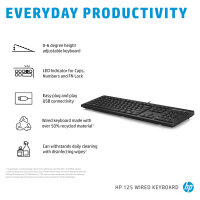 HP 125 USB KEYBOARD UKRAINIAN