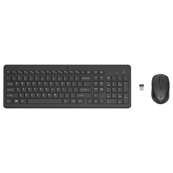 HP 330 Tastatur-Maus-Set kabellos schwarz