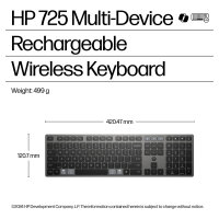 HP 725 - Kabellos Bluetooth - Copilot Taste