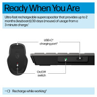 HP 725 - Kabellos Bluetooth - Copilot Taste