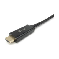 Equip HDMI Adapter Displayport St/Bu 0.15m 4K/60Hz sw