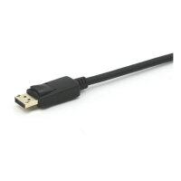 Equip Displayport->VGA(HD15) St/St 2.0m 1920x1200/60HZ sw