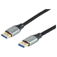 Equip DisplayPort 2.1 St/St 1.00m16K/60Hz komp.HDCP Alum. gr