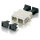 Equip LWL Verbinder SC Multimode Simplex 12 Stk Metal