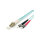 Equip LWL Patchkabel LC->ST 1.00m Multimode Duplex OM3 turq Polybeutel