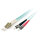 Equip LWL Patchkabel LC->ST 3.00m Multimode Duplex OM3 turq Polybeutel