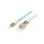 Equip LWL Patchkabel LC->SC 3.00m Multimode Duplex OM3 turq Polybeutel