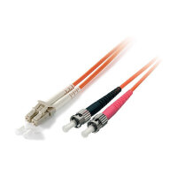 Equip LWL Patchkabel LC->ST 5.00m Singlemode Duplex...