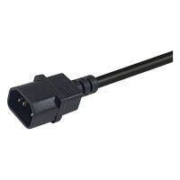 Equip Netzkabel Anschl. C14 -> C15 3.00m schwarz