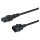 Equip Netzkabel Anschl. C14 -> C15 3.00m schwarz