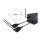 Equip Netzkabel Anschl. C14 -> CEE7/3 0.25m schwarz