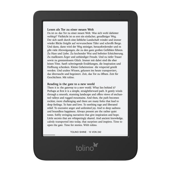 TOLINO SHINE 5TH GEN EREADER