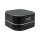 MANHATTAN Sound Science Metallic LED Bluetooth-Lautsprecher Bluetooth 5.0 Mikrofon Bedienelemente FM-Radio MicroSD-Slot schwarz