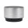 MANHATTAN Metallic LED-Bluetooth-Lautsprecher buntes Licht Bedienelemente USB-A-Port MicroSD-Kartenslot 3.5mm-Klinkenbuchse silber