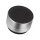 MANHATTAN Metallic LED-Bluetooth-Lautsprecher buntes Licht Bedienelemente USB-A-Port MicroSD-Kartenslot 3.5mm-Klinkenbuchse silber