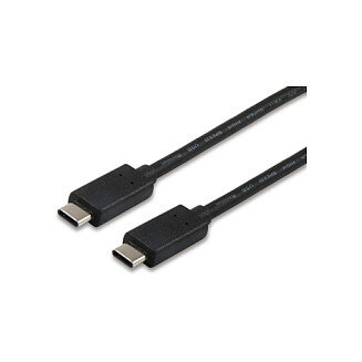 Equip Kabel USB-C 2.0 -> C St/St 1.00m 3A 480Mbps sw Polybeutel