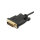 Equip Adapter USB-C -> DVI-D (24+1) 1920x1200/60Hz 1.80m sw Polybeutel