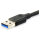 Equip Kabel USB-A 3.2 -> C St/St 0.25m 3A/20V sw Polybeutel
