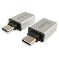 Equip Adapter USB-C -> USB 3.0 2er-Pack si