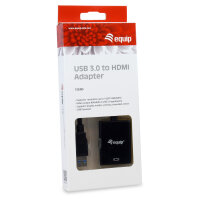 Equip Adapter USB3.0-> HDMI 1920x1080/60Hz 0.15m sw