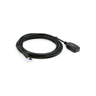 Equip Kabel USB-A 3.0 -> A Verl. St/Bu 5.00m 5Gbps akt.sw
