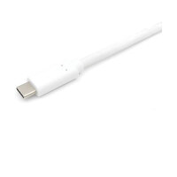 Equip Kabel USB-A 3.2 -> C St/St 1.00m 3A/20V ws