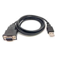 Equip Adapter USB-A -> Seriell RS232-DB9 St/St 1.50m sw