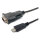 Equip Adapter USB-C -> Seriell RS232-DB9 St/St 1.50m sw