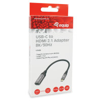 Equip Adapter USB-C -> HDMI 2.1 8K60Hz 0.15m gr