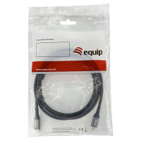 Equip Kabel USB-C 4.0 -> C St/St 2.00m 5A 4K/60Hz sw