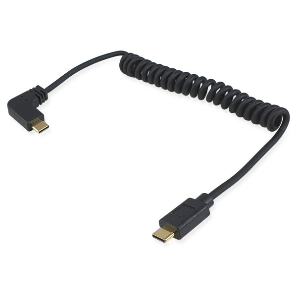 Equip Kabel USB-C 2.0 -> C wink. St/St 1.00m 3A 480Mbps sw