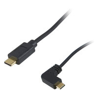Equip Kabel USB-C 2.0 -> C wink. St/St 1.00m 3A...