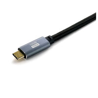 Equip Kabel USB-C 3.2 -> C St/St 2.00m 5A 4K/60Hz sw