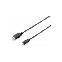 Equip Kabel USB-A 2.0 -> micro B St/St 1.80m schwarz...