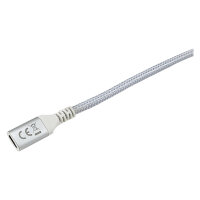 Equip Kabel USB-C 3.2 -> C Verl. St/Bu 0.50m 5A 4K/60Hz ws