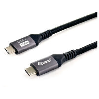 Equip Kabel USB-C 4.0 -> C St/St 2.00m 5A 8K/60Hz sw