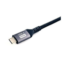 Equip Kabel USB-C 4.0 -> C St/St 2.00m 5A 8K/60Hz sw