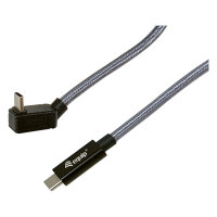 Equip Kabel USB-C 3.0 -> C wink. St/St 2.00m 5A...