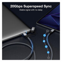 Equip Kabel USB-C 3.2 -> C/A St/St 2.00m 20Gbps schwarz