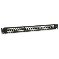 Equip Patchpanel 24x RJ45 Cat6A 19" FTP 1HE ISO/IEC...