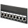 Equip Patchpanel 24x RJ45 Cat5e 19" FTP 1HE schwarz