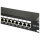 Equip Patchpanel 24x RJ45 Cat5e 19" FTP 1HE schwarz