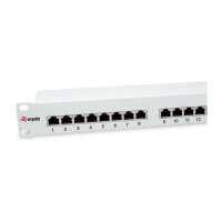 Equip Patchpanel 24x RJ45 Cat6 19" FTP 1HE ISO/IEC...