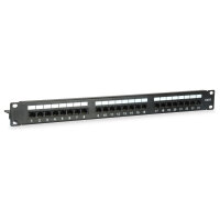 Equip Patchpanel 24x Cat6 19" UTP 1HE Keystone...