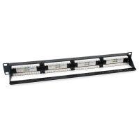 Equip Patchpanel 24x RJ45 Cat6 19" UTP 1HE ISO/IEC...