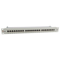 Equip Patchpanel 24x RJ45 Cat6A 19" FTP 1HE ISO/IEC...