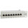 Equip Patchpanel 24x RJ45 Cat6A 19" FTP 1HE ISO/IEC hellgrau
