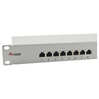 Equip Patchpanel 16x RJ45 Cat6 19" FTP 1HE ISO/IEC...